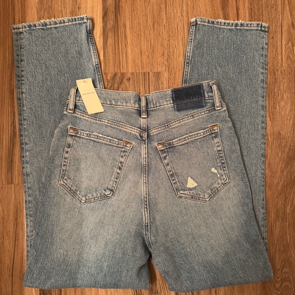 Abercrombie and Fitch Ultra High Rise 90s Straight Jeans Size 29 - Picture 4 of 7